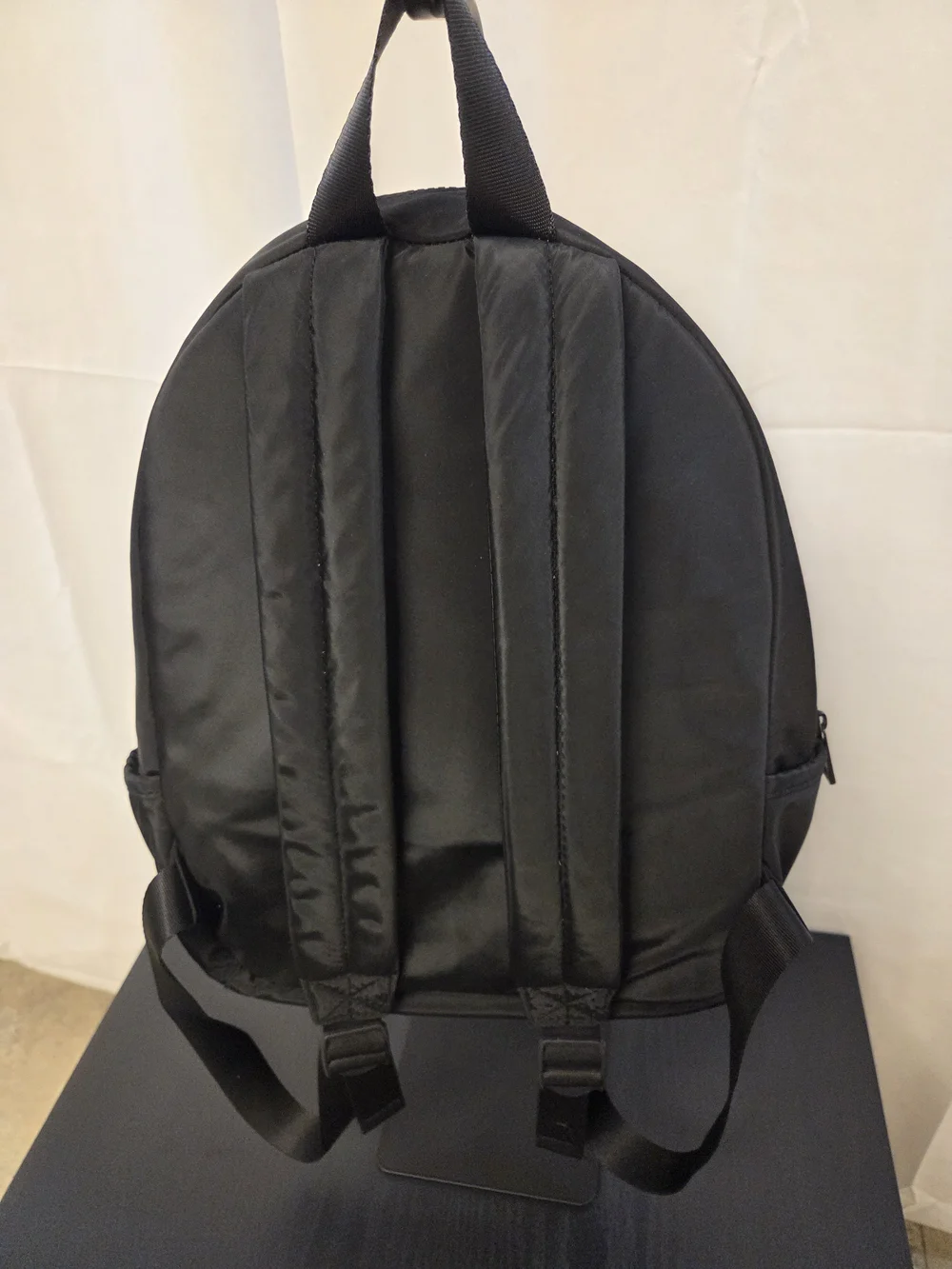 Everyday Black Women's Small Backpack with Front Pocket
